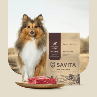 Корм Savita Holistic Adult Dogs Wild Boar беззерновой для взрослых собак с мясом дикого кабана