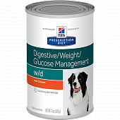 Консервы Hill's Prescription Diet W/D для собак. Контроль веса
