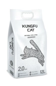 Наполнитель Kungfu Cat Tofu Activated Carbon для кошек комкующийся соевый с...