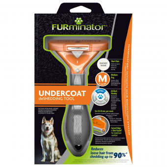 Фурминатор FURminator Undercoat deShedding Tool для средних собак с короткой шерстью