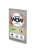 Паучи Alphapet Wow паштет для взрослых кошек с кроликом