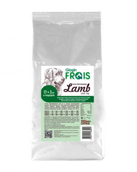 Корм Frais Signature Adult Dog Lamb для взрослых собак средних и крупных пород с мясом ягнёнка 17+3кг!