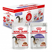 Паучи Royal Canin Instinctive & Sterilised для кошекИнстинктив и для Стерилизованных Мультипак!