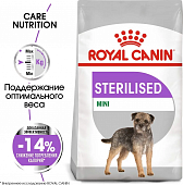 Royal Canin Mini Sterilised корм сухой для взрослых стерилизованных собак мелких...