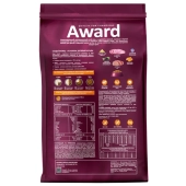 Корм Award для щенков от 1 меси кормящих сук средних пород с индейкой и курицей с...