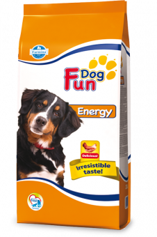 Корм Farmina Fun Dog Energy для взрослых активных собак с курицей 