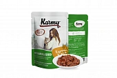 Паучи Karmy Sterilised Cat для стерилизованных кошек и кастрированных котов с курицей в желе Паучи Karmy Sterilised Cat для стерилизованных кошек и кастрированных котов с курицей в желе