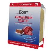 Ламистеры Брит Премиум Воздушный паштет для стерилизованных кошек с говядиной