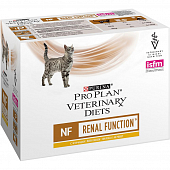 Паучи Pro Plan Veterinary Diets (NF) для кошек при почечной недостаточности с курицей