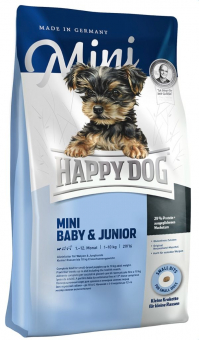 Корм Happy Dog Mini Baby&Junior для щенков малых пород
