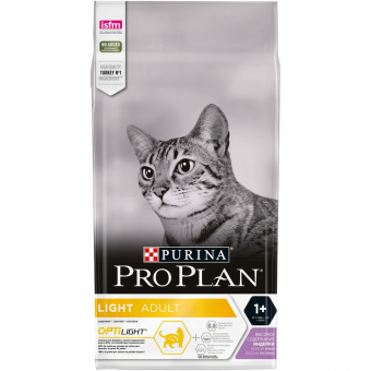 Сухой корм Pro Plan для взрослых кошек с избыточным весом и склонных к полноте, с высоким содержанием индейки