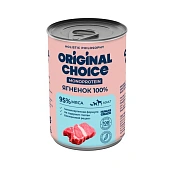 Банки Original Choice Monoprotein Adult для собак всех пород 100% ягнёнка Банки Original Choice Monoprotein Adult для собак всех пород 100% ягнёнка