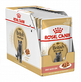 Паучи Royal Canin British Shorthair Adult для взрослых кошек породы Британская...