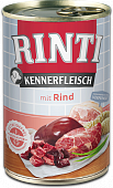 Консервы Rinti Kannerfleisch Adult для собак с говядиной