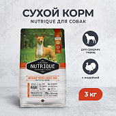 Сухой Корм Vitalcan Dog Nutrique для взрослых собак средних пород