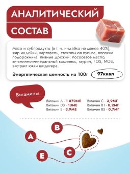 Ламистеры Best Dinner Vet Profi Gastrointestinal для кошек с чувствительным пищеварением нежный паштет из индейки