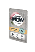 Паучи Alphapet Wow для котят, беременных и кормящих кошек индейка