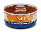 Консервы Farmina N&D Cat Lamb, Pumpkin&Blueberry для кошек с ягнёнком, тыквой и...