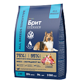 Сухой Корм Brit Premium Adult All Breed Sensitive для собак всех пород с...