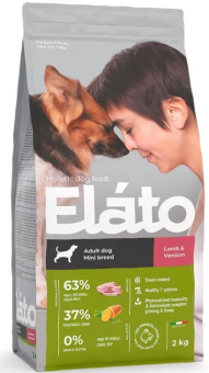 Корм Elato Holistic Adult Dog Mini Lamb & Venison для собак мелких пород с ягнёнком и олениной