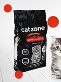 Комкующийся наполнитель Catzone Compact Natural для кошачьего туалета