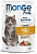 Паучи Monge Cat Fresh для кошек паштет с кусочками курицы и овощами