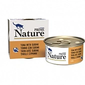 Банки Prime Nature для кошек с тунцом и сурими в желе Банки Prime Nature для кошек с тунцом и сурими в желе