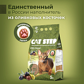 Наполнитель Cat Step Olive Original для кошек впитывающий Наполнитель Cat Step Olive Original для кошек впитывающий