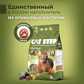 Наполнитель Cat Step Olive Original для кошек впитывающий