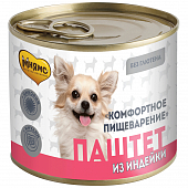 Банки Мнямс для собак всех пород паштет из индейки "Комфортное пищеварение" Банки Мнямс для собак всех пород паштет из индейки "Комфортное пищеварение"