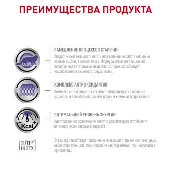 Корм Royal Canin Mature Consult для кошек старше 7 лет без выраженных признаков старения