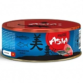 Банки Prime Asia для кошек с тунцом и голубой рыбой в желе Банки Prime Asia для кошек с тунцом и голубой рыбой в желе