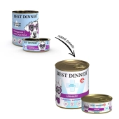 Банки Best Dinner Exclusive Urinary для собак с профилактикой мочекаменной болезни с...