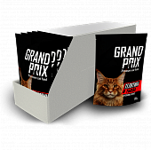 Паучи Grand Prix для взрослых кошек с телятиной и тыквой