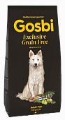 Сухой Корм Gosbi Exclusive Grain Free Adult Fish Medium беззерновой для собак всех пород с рыбой