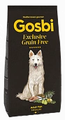 Сухой Корм Gosbi Exclusive Grain Free Adult Fish Medium беззерновой для собак всех пород с рыбой Сухой Корм Gosbi Exclusive Grain Free Adult Fish Medium беззерновой для собак всех пород с рыбой