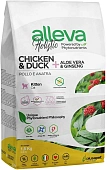 Сухой Корм Alleva Holistic Kitten Chicken & Duck для котят с курицей и уткой, алое вера и женьшенем Сухой Корм Alleva Holistic Kitten Chicken & Duck для котят с курицей и уткой, алое вера и женьшенем