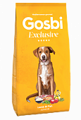 Сухой Корм Gosbi Exclusive Low Grain Lamb & Fish Junior низкозерновой для щенков средних и крупных пород с ягненком и рыбой Сухой Корм Gosbi Exclusive Low Grain Lamb & Fish Junior низкозерновой для щенков средних и крупных пород с ягненком и рыбой
