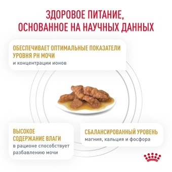 Паучи Royal Canin Urinary S/O для кошек при мочекаменной болезни