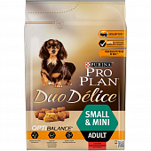 Сухой Корм Pro Plan Duo Délice для взрослых собак мелких и карликовых пород с говядиной и рисом