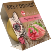 Ламистеры Best Dinner Holistic для стерилизованных кошек мясные волокна в желе с...
