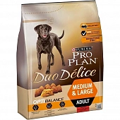 Сухой корм Pro Plan Duo Delice для взрослых собак средних и крупных пород, с высоким содержанием говядины Сухой корм Pro Plan Duo Delice для взрослых собак средних и крупных пород, с высоким содержанием говядины
