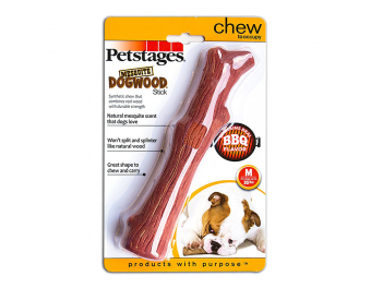 Игрушка Petstages Mesquite Dogwood Stick с ароматом барбекю