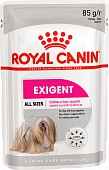 Паучи Royal Canin Exigent Care для взрослых собак привередливых в питании