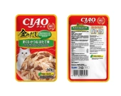 Паучи Inaba Chiao Kinnodashi для кошек с тунцом Магуро и тунцом Кацуо со вкусом...