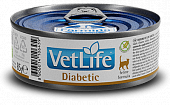 Консервы Farmina Vet Life Natural Diet Cat Diabetic для кошек паштет при диабете