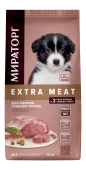 Сухой Корм Мираторг Pro Meat для щенков средних пород с нежной телятиной