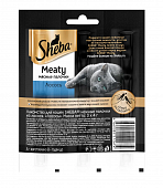 Лакомство Sheba Meaty для кошек мясные палочки с лососем Лакомство Sheba Meaty для кошек мясные палочки с лососем