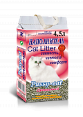 Древесный наполнитель Pussy-Cat для кошачьего туалета Древесный наполнитель Pussy-Cat для кошачьего туалета