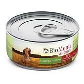 Банки BioMenu Sensetive adult dog для собак с индейкой и кроликом для чувствительного пищеварения Банки BioMenu Sensetive adult dog для собак с индейкой и кроликом для чувствительного пищеварения